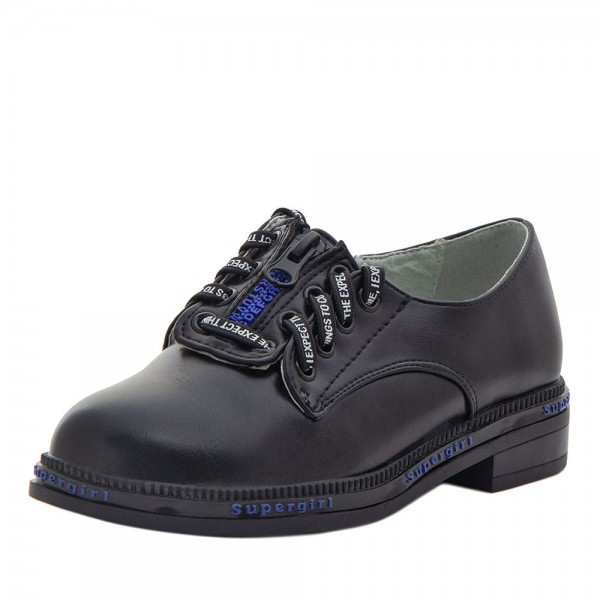 Туфли для девочек Optima MS 21566 черный