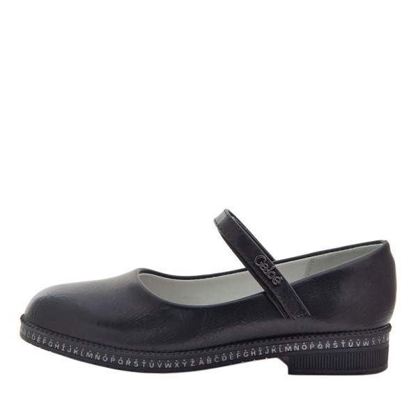 Туфли для девочек Optima MS 21574 черный