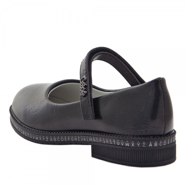 Туфлі для дівчаток Optima чорний 21574