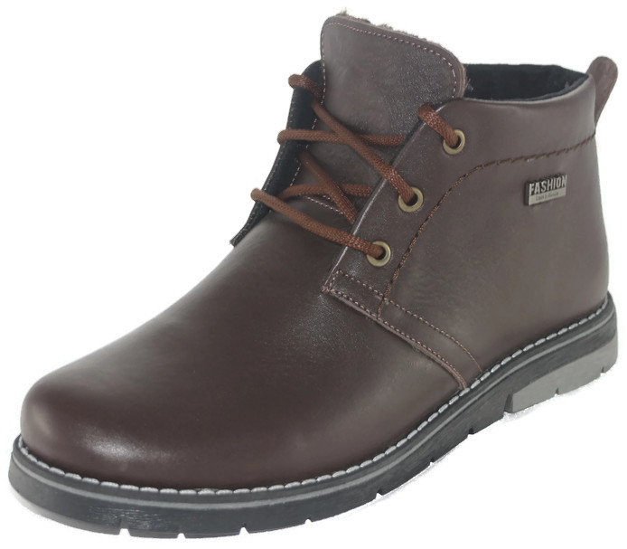 Черевики зимові чоловічі Armando коричневий 00608 Черевики зимові чоловічі Armando коричневий 00608