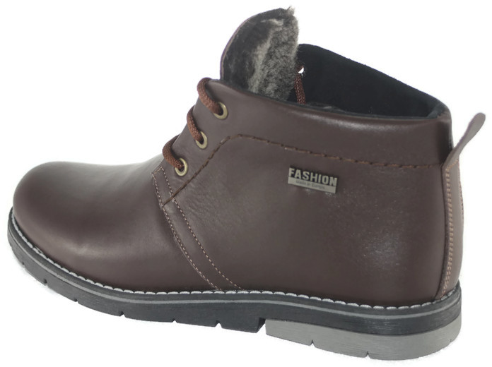 Черевики зимові чоловічі Armando коричневий 00608 Черевики зимові чоловічі Armando коричневий 00608