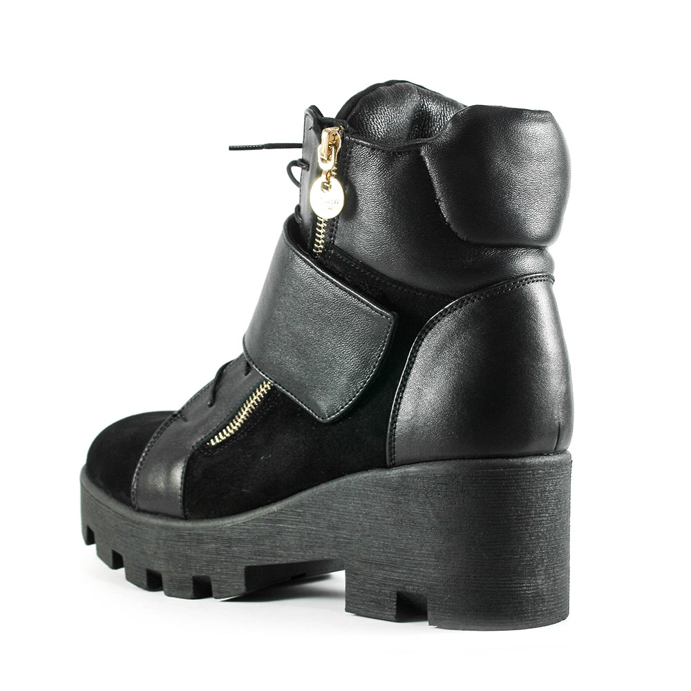 Черевики зимові жіночі Ilona чорний 05226 Черевики зимові жіночі Ilona чорний 05226