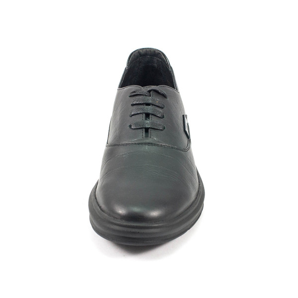 Туфли мужские MIDA 110368-1 черная кожа
