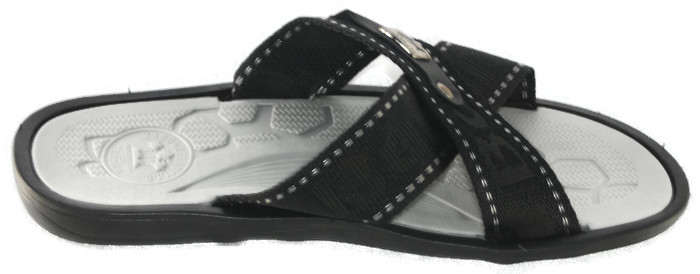 Шльопанці чоловічі Progres чорний 02290 Шльопанці чоловічі Progres чорний 02290