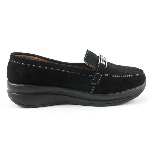 Мокасіни жіночі Zoja's shoes чорний 04387