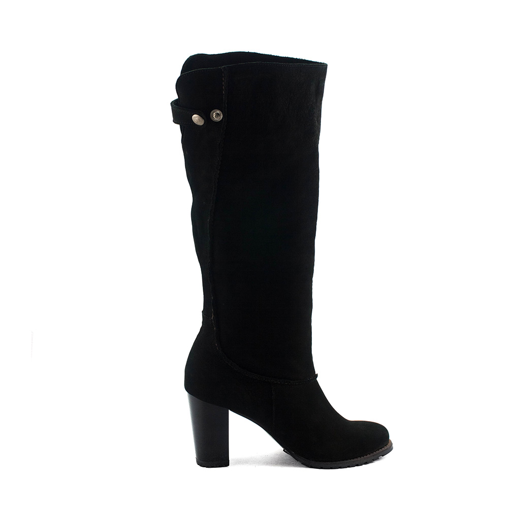 Чоботи демісезонні жіночі Ilona чорний 08034 Чоботи демісезонні жіночі Ilona чорний 08034