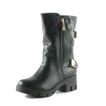 Чоботи зимові жіночі Foletti чорний 05486 Чоботи зимові жіночі Foletti чорний 05486