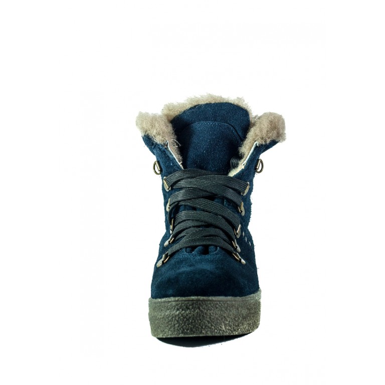 Ботинки зимние женские MIDA 24877-250Ш синие