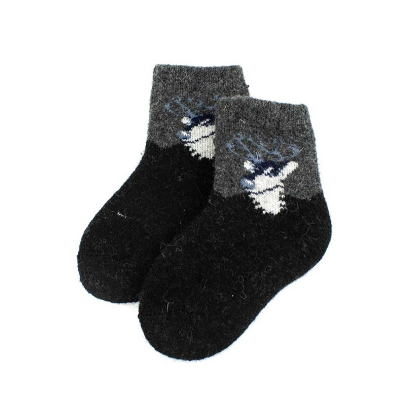 Шкарпетки дитячі Алія 301-1 сіро-чорний 1-3