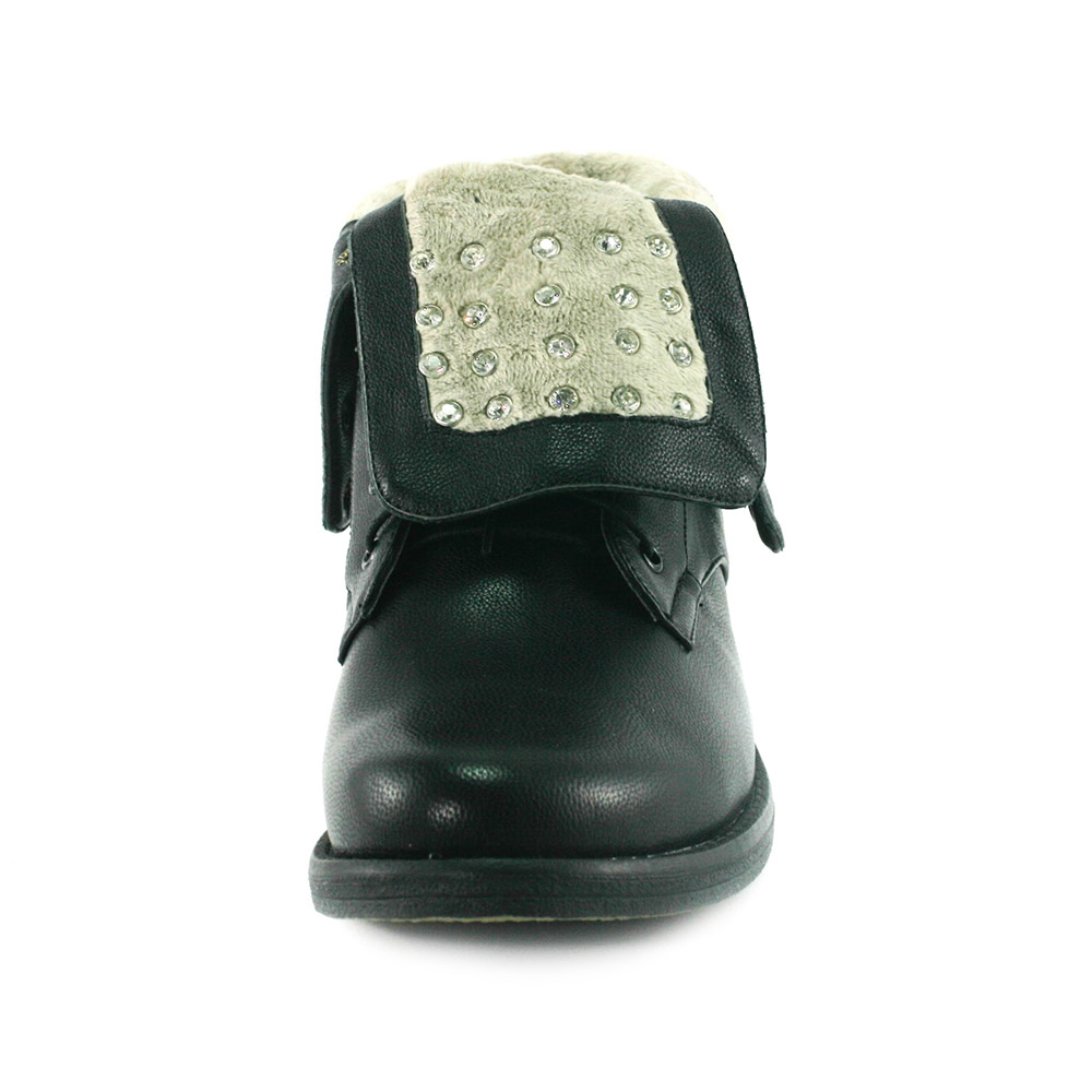 Черевики демісезон жіночі Sorte Felice чорний 07104 Черевики демісезон жіночі Sorte Felice чорний 07104