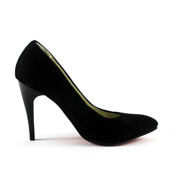 Туфли женские  CRISMA CR-370 черная замша