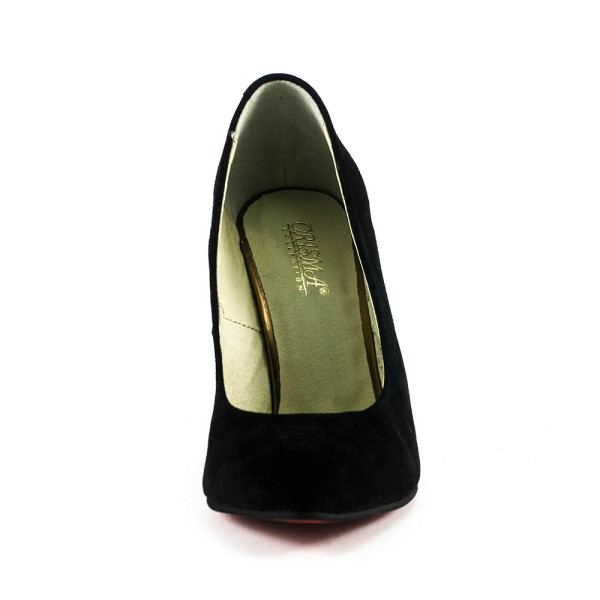 Туфли женские  CRISMA CR-370 черная замша