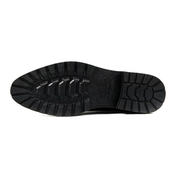 Туфли мужские MIDA 110732-566 черная кожа