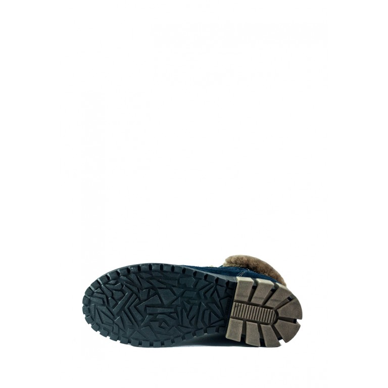 Ботинки зимние женские MIDA 24787-250Ш синие