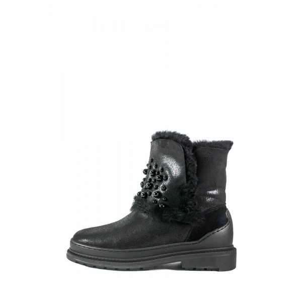 Ботинки зимние женские Allshoes 605-PX382M-63-1 черные