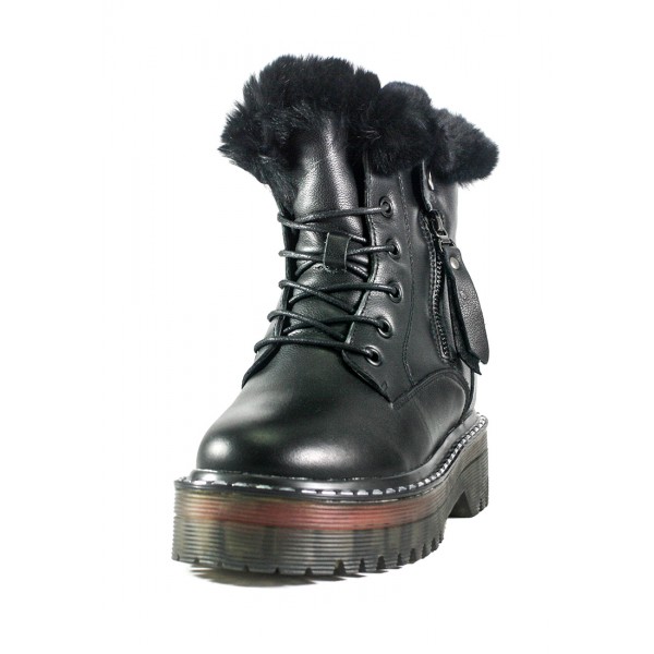 Ботинки зимние женские Lonza HS-2888-1P черные