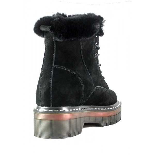 Ботинки зимние женские Lonza HS-2888-1 черные
