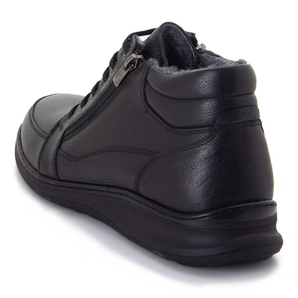 Ботинки зимние мужские Brenda MS 22389 черный