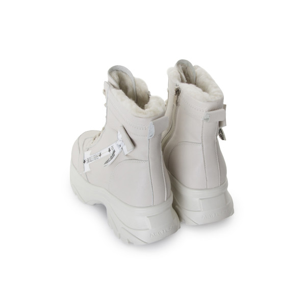 Ботинки женские Tomfrie MS 22640 Белые
