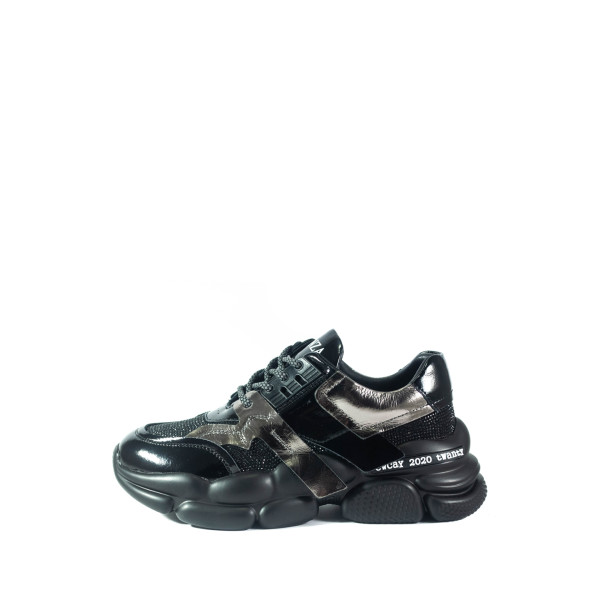Кросівки демісезон жіночі Lonza чорний 22868
