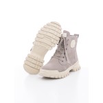 Ботинки демисезон подросток Alexandro AO18157 бордовая кожа