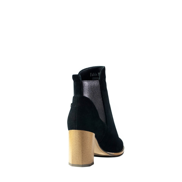 Ботинки женские Fabio Monelli LR6668-1-W черные