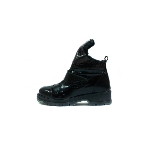 Ботинки зимние женские Aquamarin 26178-1 черные