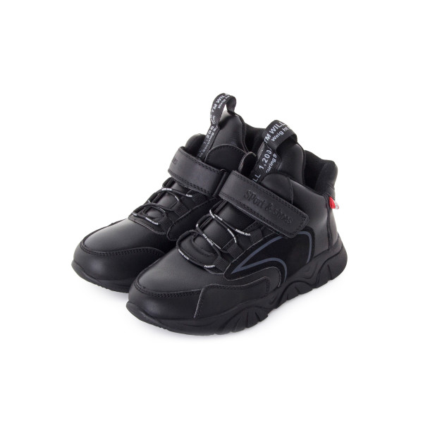Ботинки детские Kimboo MS 24203 черный