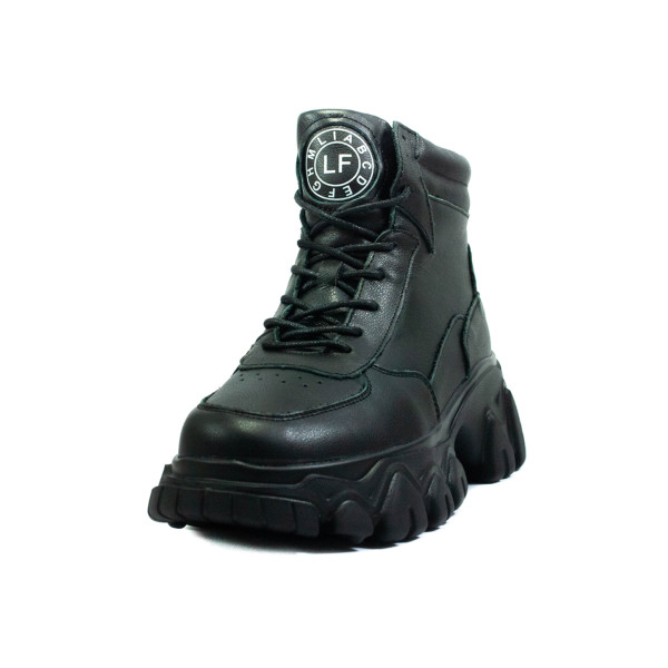 Ботинки демисезон женские Allshoes OAV19982 A черные