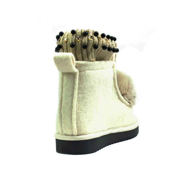Ботинки зимние женские Lonza E038 белые