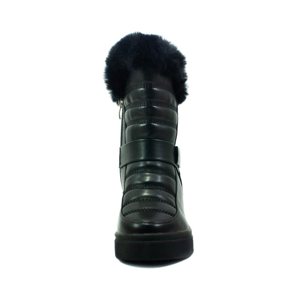 Ботинки зимние женские Sopra HLN8006-G черные