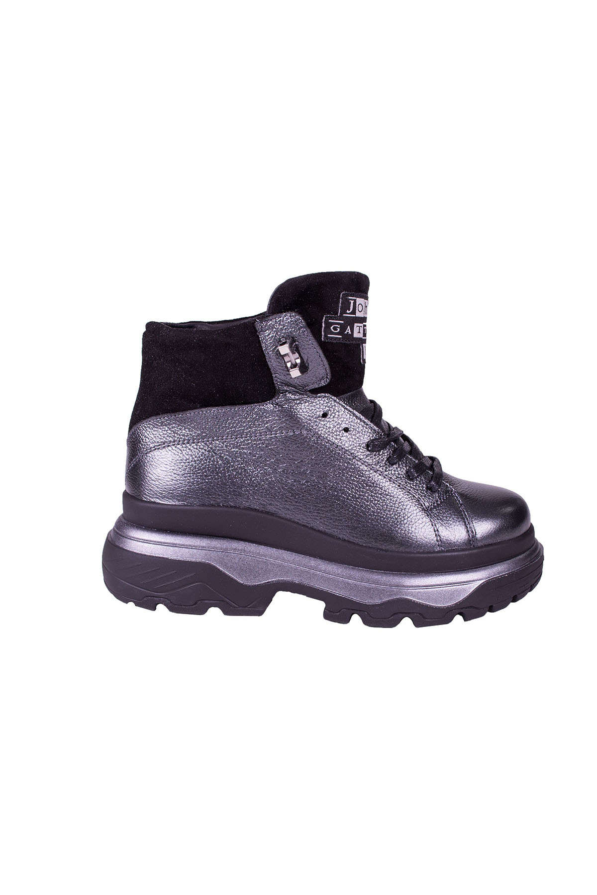 Ботинки женские Gattini SX 25567 темное серебро Ботинки женские Gattini SX 25567 темное серебро