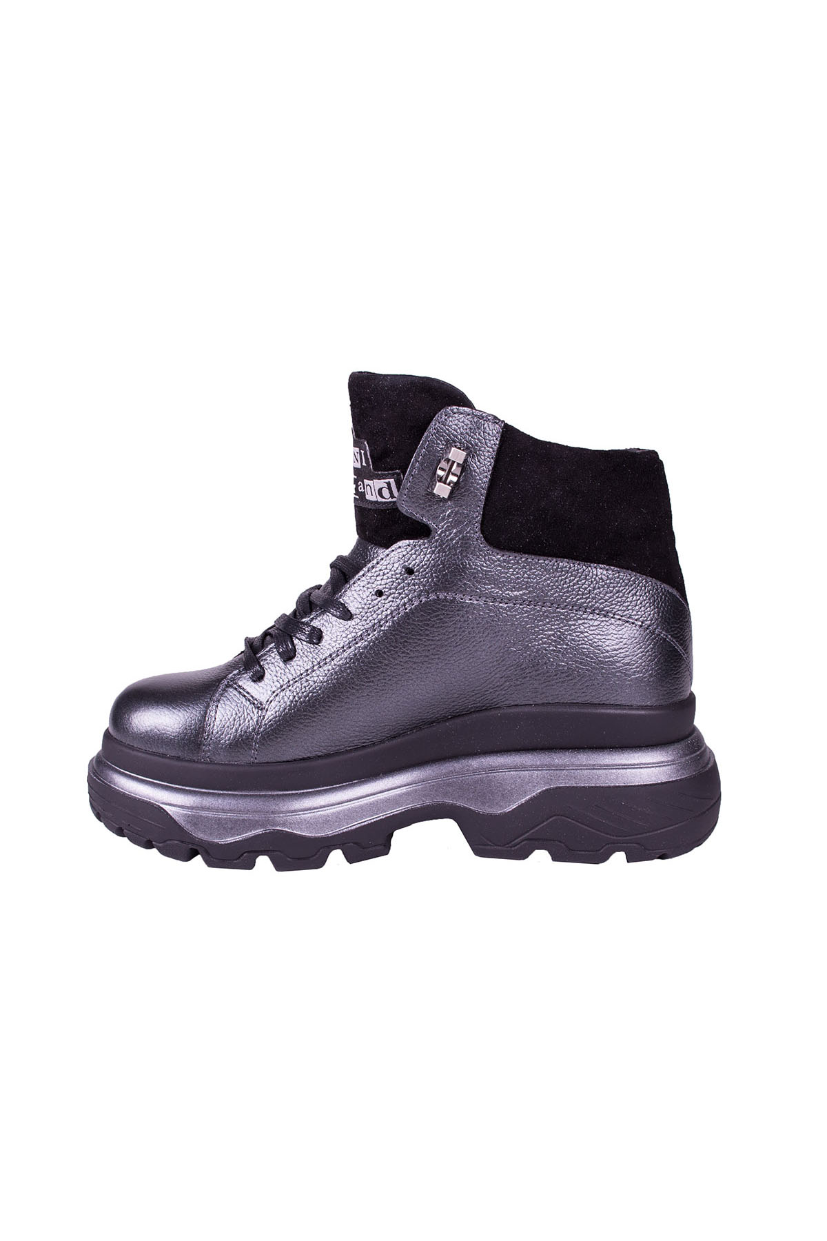 Ботинки женские Gattini SX 25567 темное серебро Ботинки женские Gattini SX 25567 темное серебро