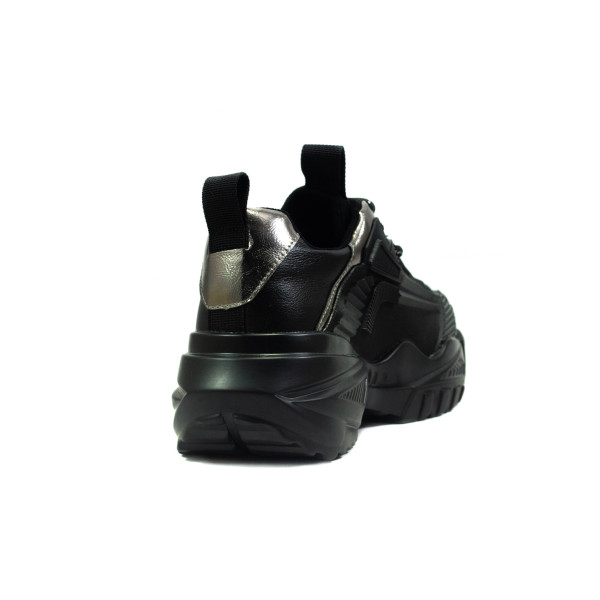 Ботинки демисезон женские Lonza H20126 черные