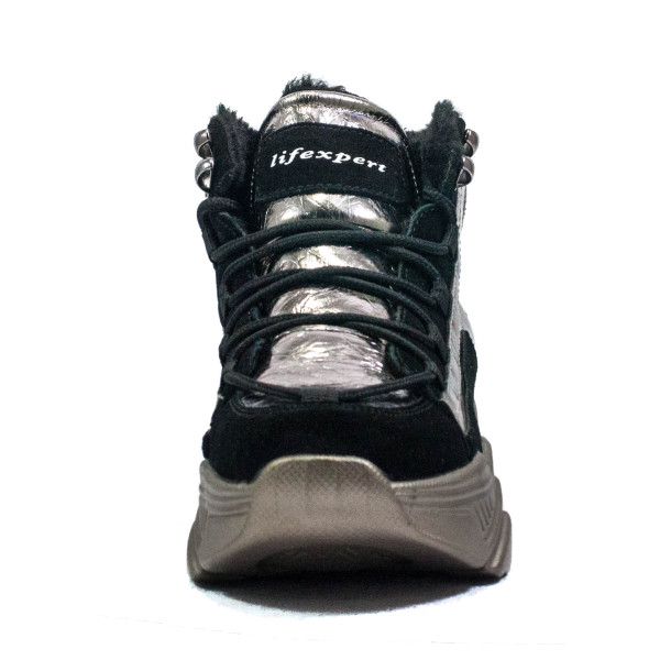 Ботинки зимние женские Allshoes OAM503-16 черные