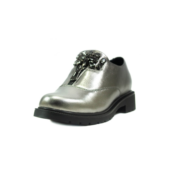 Туфли демисезон женские Veritas 751-88 серебряные