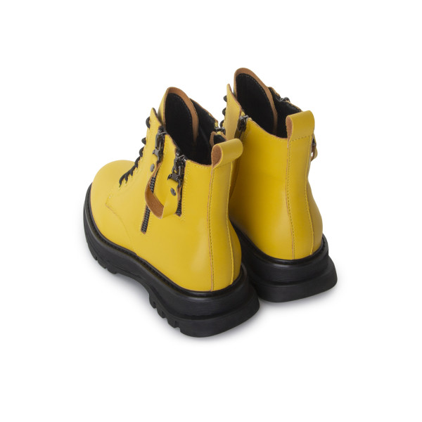 Ботинки женские Tomfrie MS 25764 жолтые