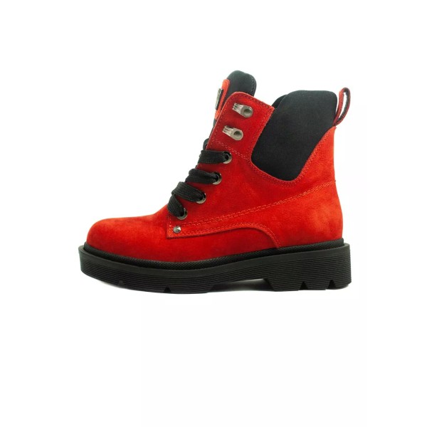 Ботинки зимние женские SELESTA b18071-155s красные
