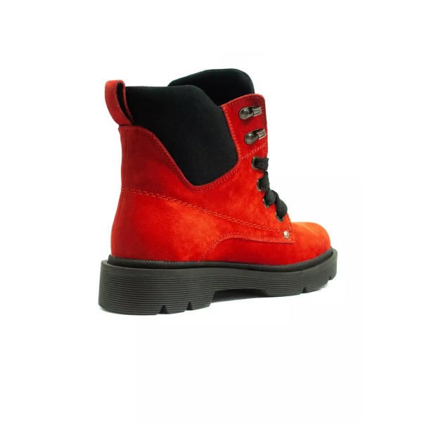 Ботинки зимние женские SELESTA b18071-155s красные