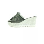 Сандалии женские MIDA 23742-264 черно+бежевая кожа