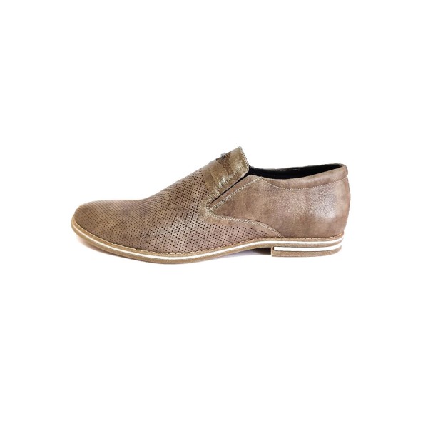 Туфлі літні чоловічі Strado коричневий 27151