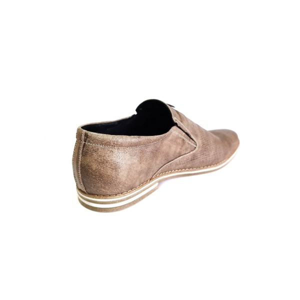 Туфлі літні чоловічі Strado коричневий 27151